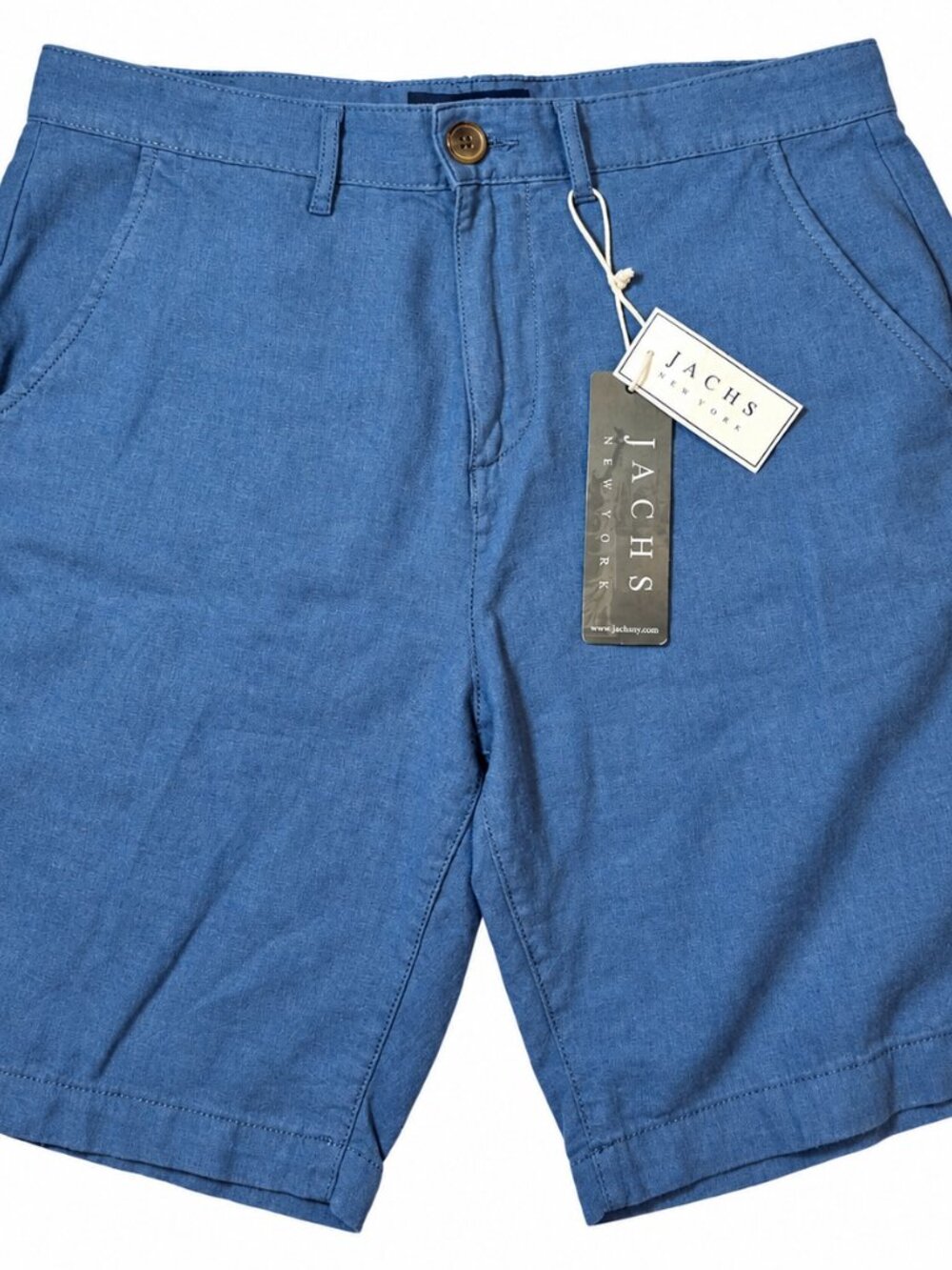 JACHS New York Linen Blend Shorts 32 Coastal Grandpa Resortcore NWT